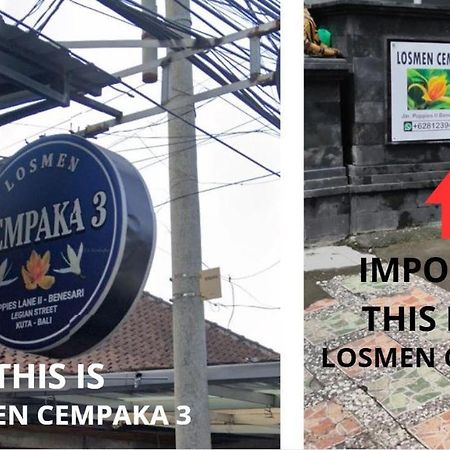 Cempaka 3 Losmen Kuta  Luaran gambar